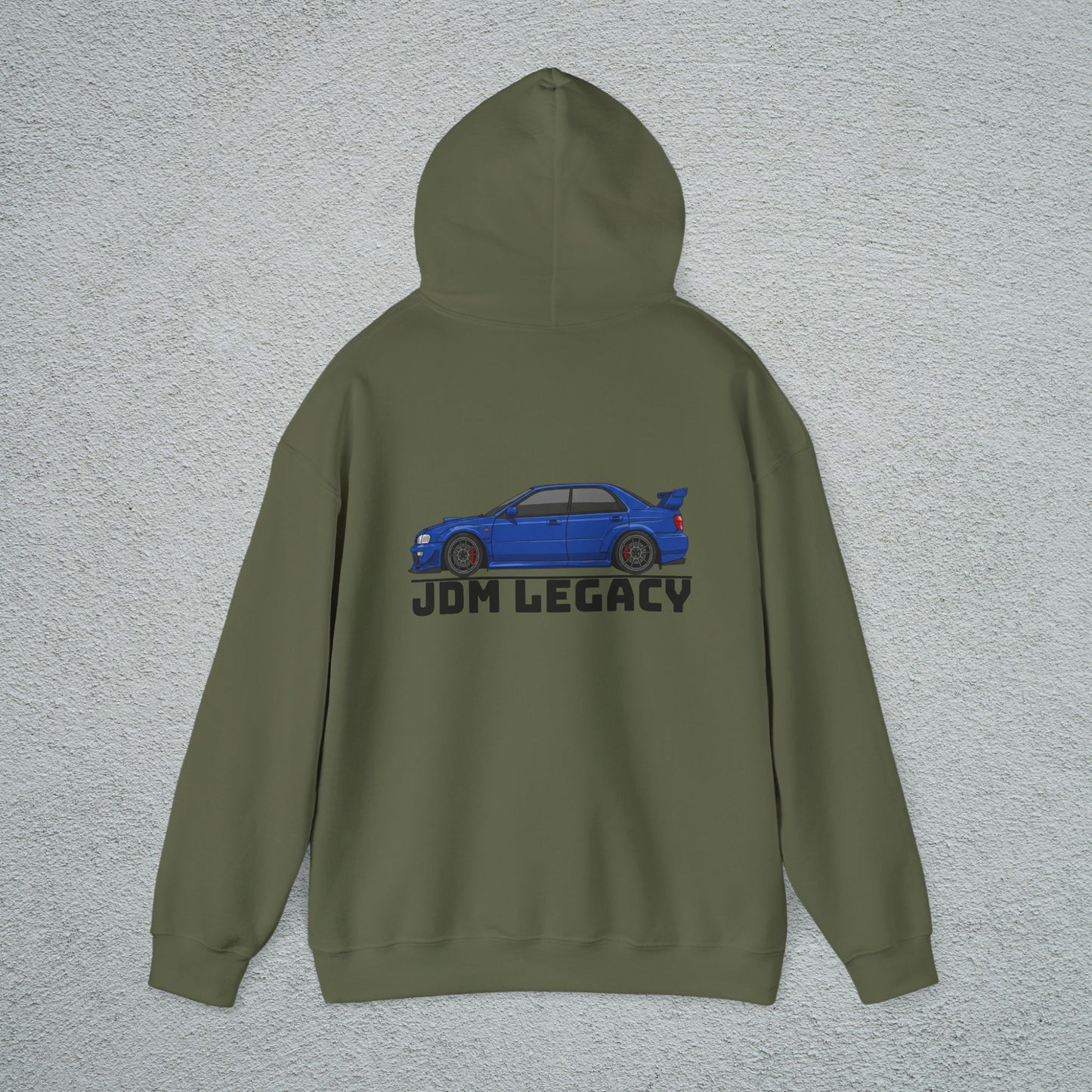 JDM Legacy Subbie Classic logo Hoodie