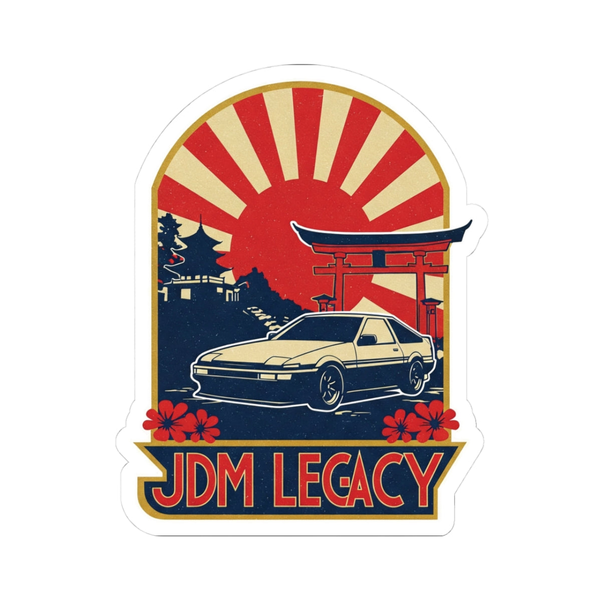 JDM Legacy Vintage Japanese Design Sticker