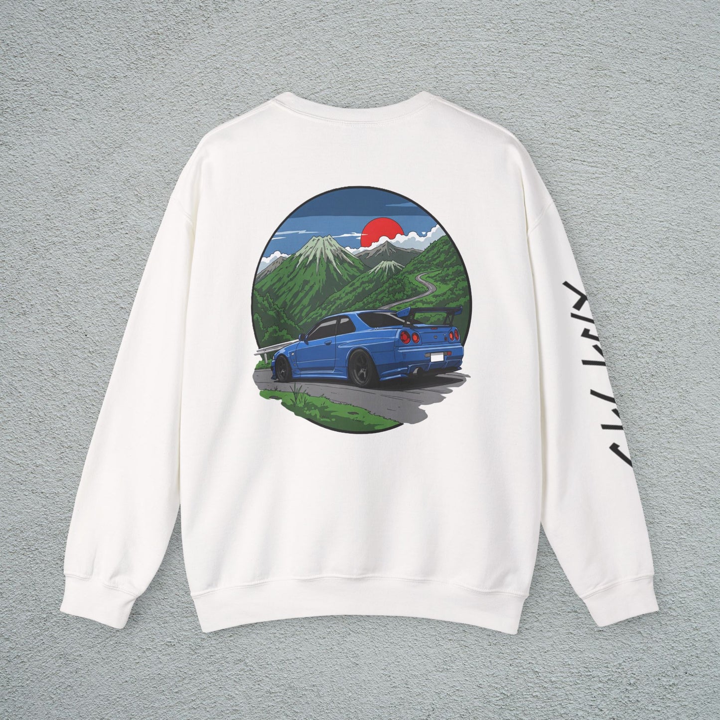 JDM Skyline Inspired Scenic Sweatshirt
