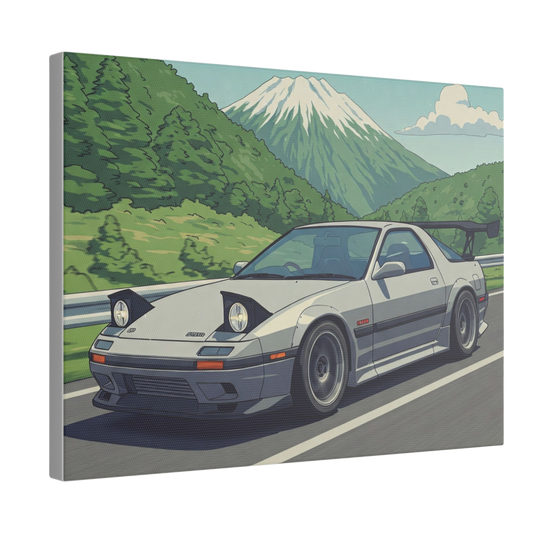 JDM FC Mountain Cruise Art Canvas
