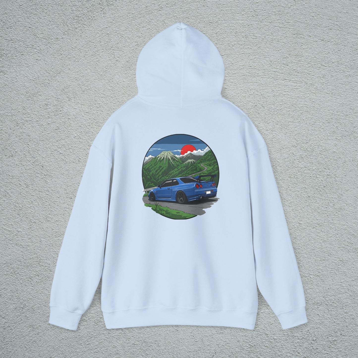JDM Skyline Inspired Mountain Drive Hoodie