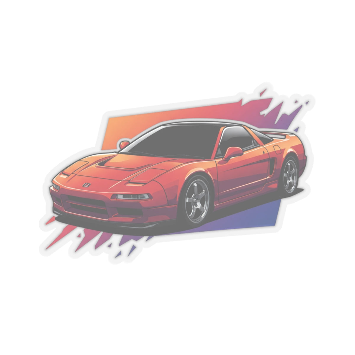 JDM NSX Vibrant Sticker