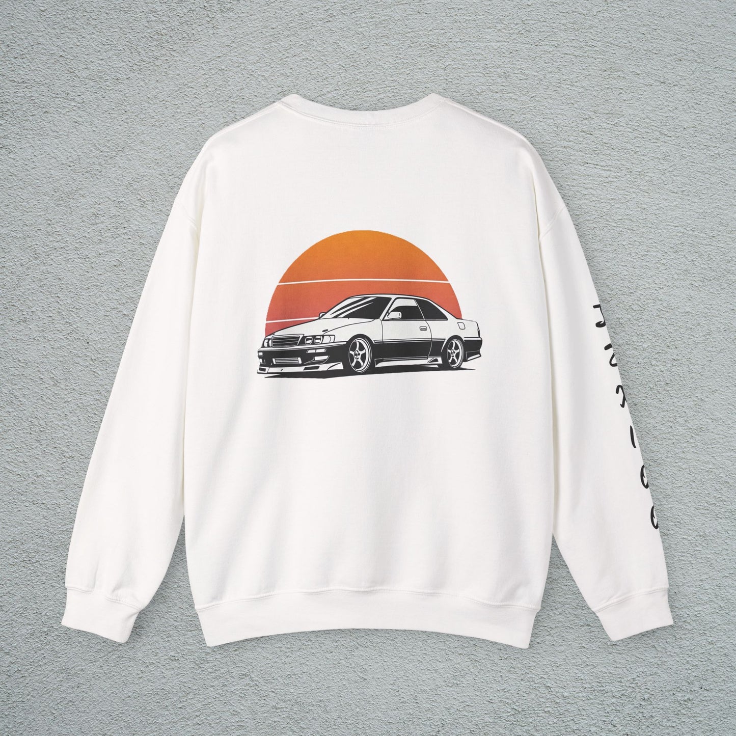 JDM Chaser Jzx Inspired Sunrise Sweatshirt
