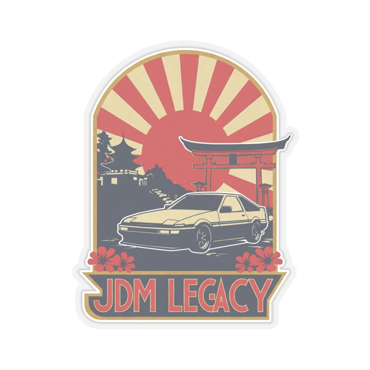 JDM Legacy Vintage Japanese Design Sticker