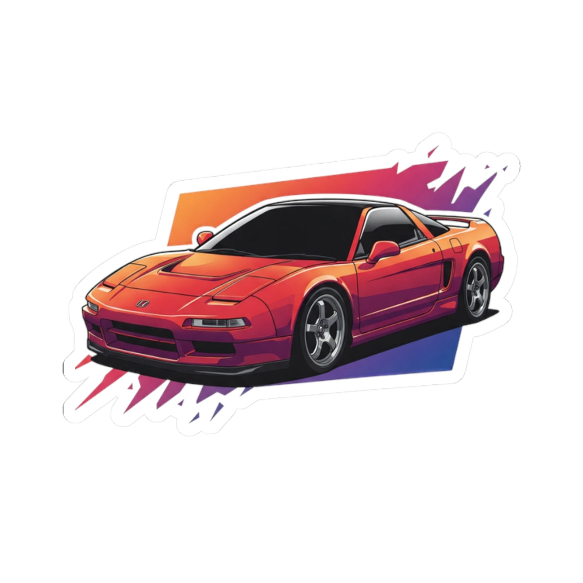 JDM NSX Vibrant Sticker