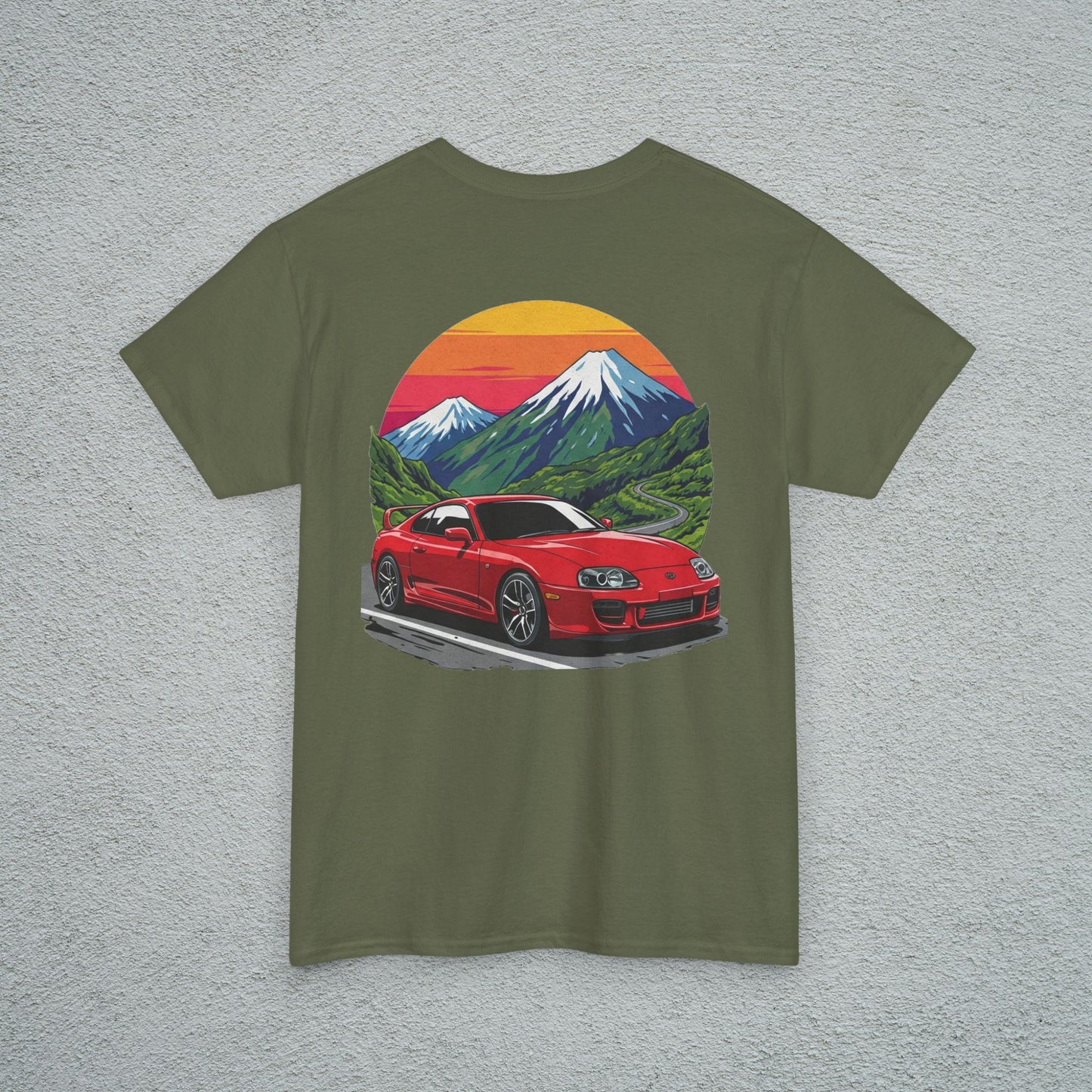 JDM Supra Inspired Mountain T-Shirt
