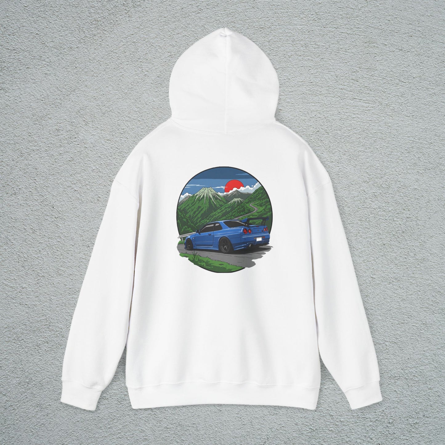 JDM Skyline Inspired Mountain Drive Hoodie
