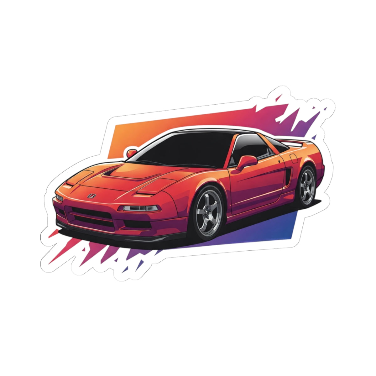 JDM NSX Vibrant Sticker