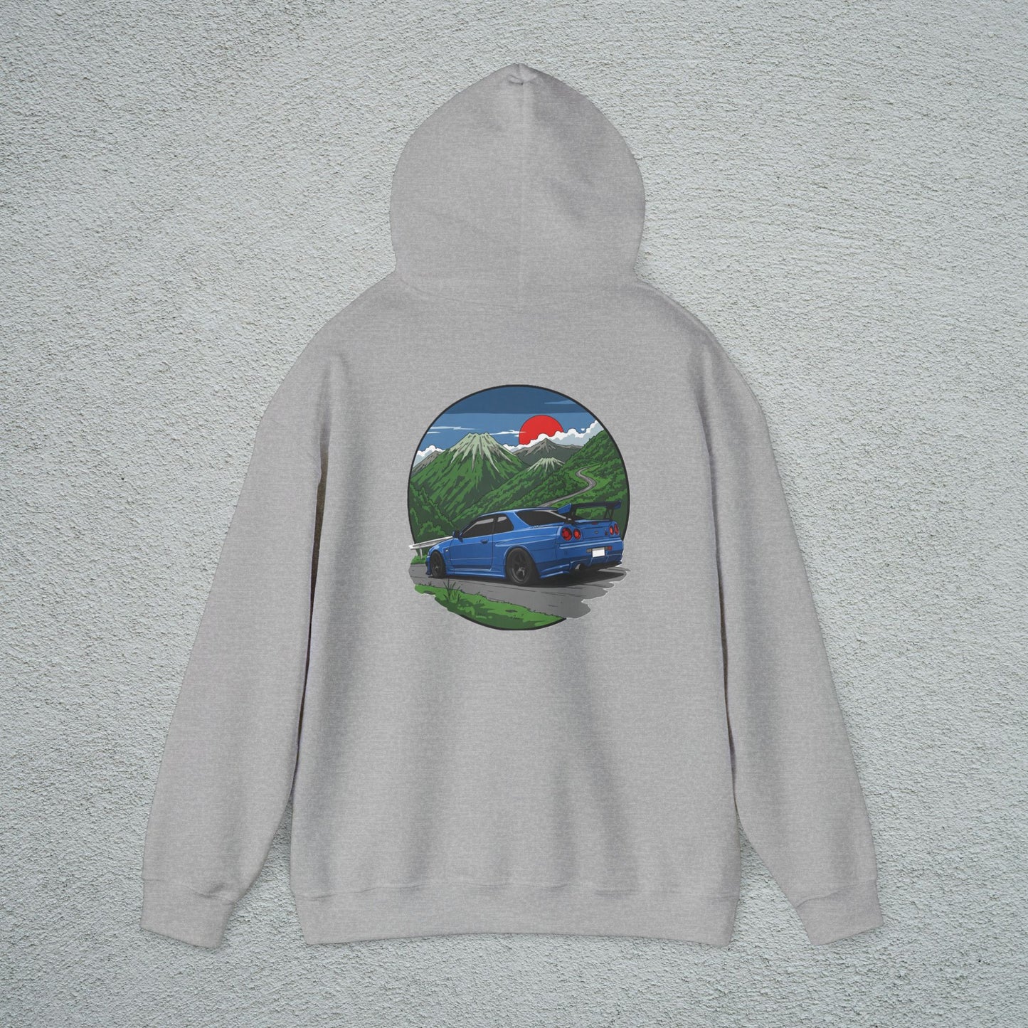 JDM Skyline Inspired Mountain Drive Hoodie