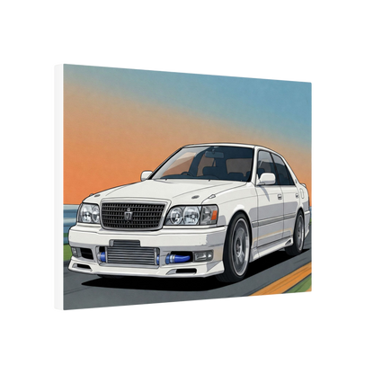 JDM Crown Athlete Inspired Art Canvas