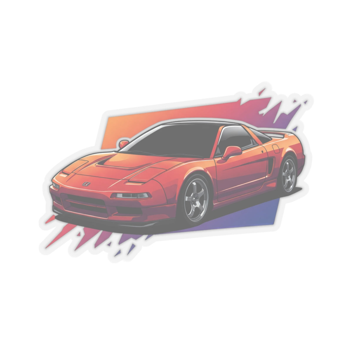 JDM NSX Vibrant Sticker