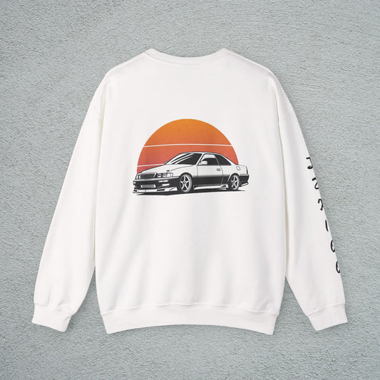 JDM Chaser Jzx Inspired Sunrise Sweatshirt