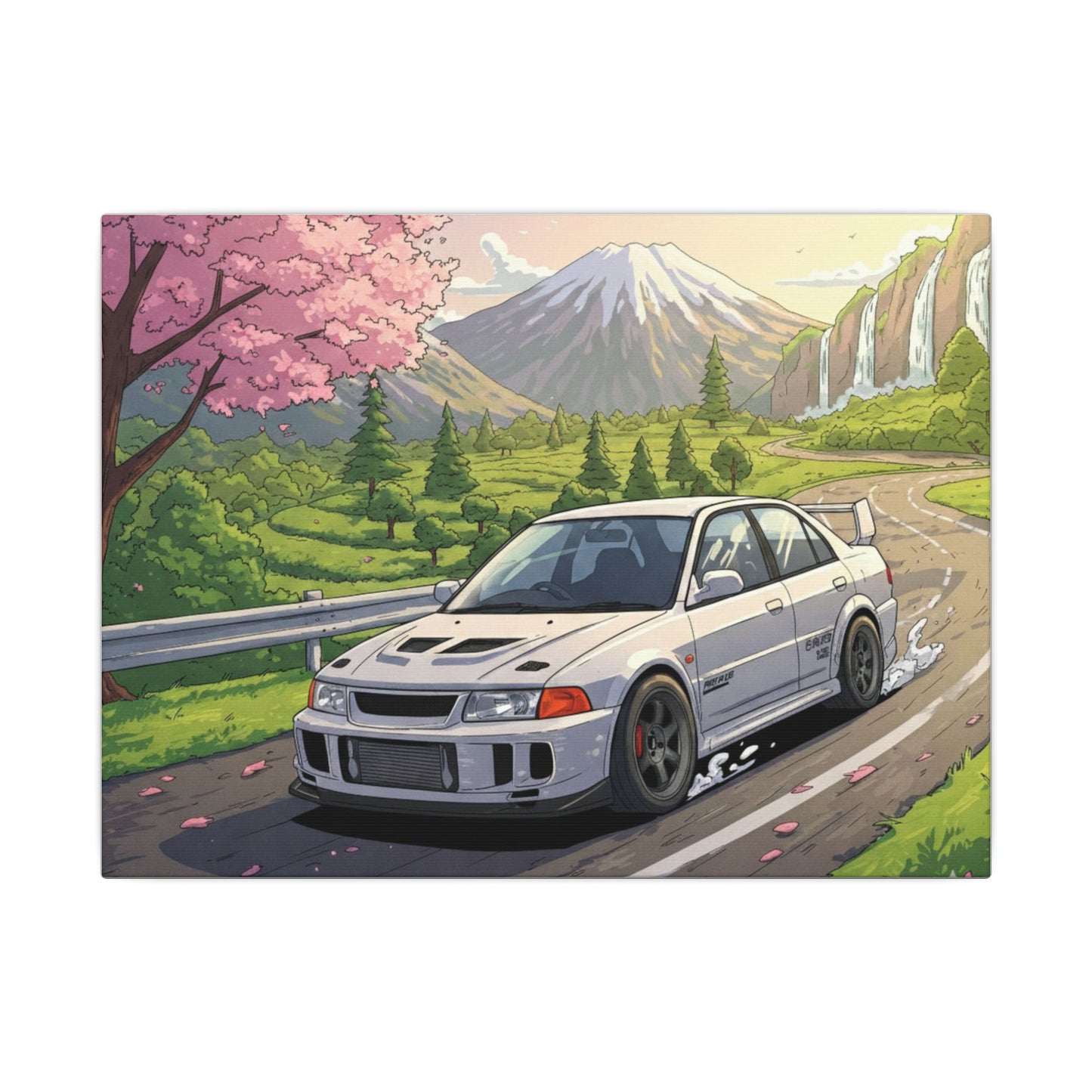 Evo Paradise Canvas Art (12x9)