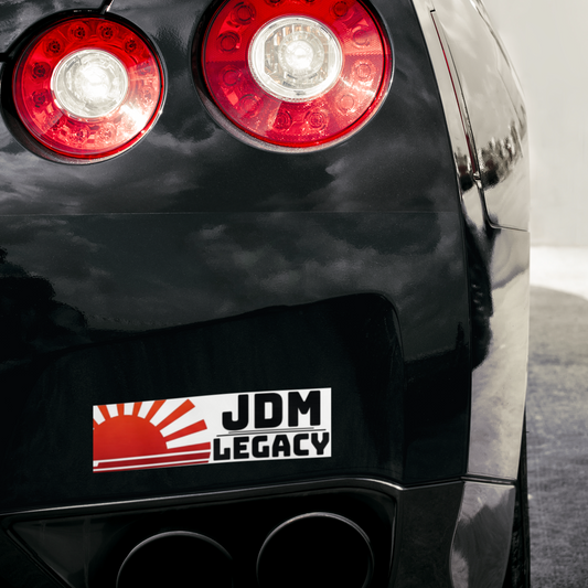 JDM Legacy Rising Sun Bumper Sticker