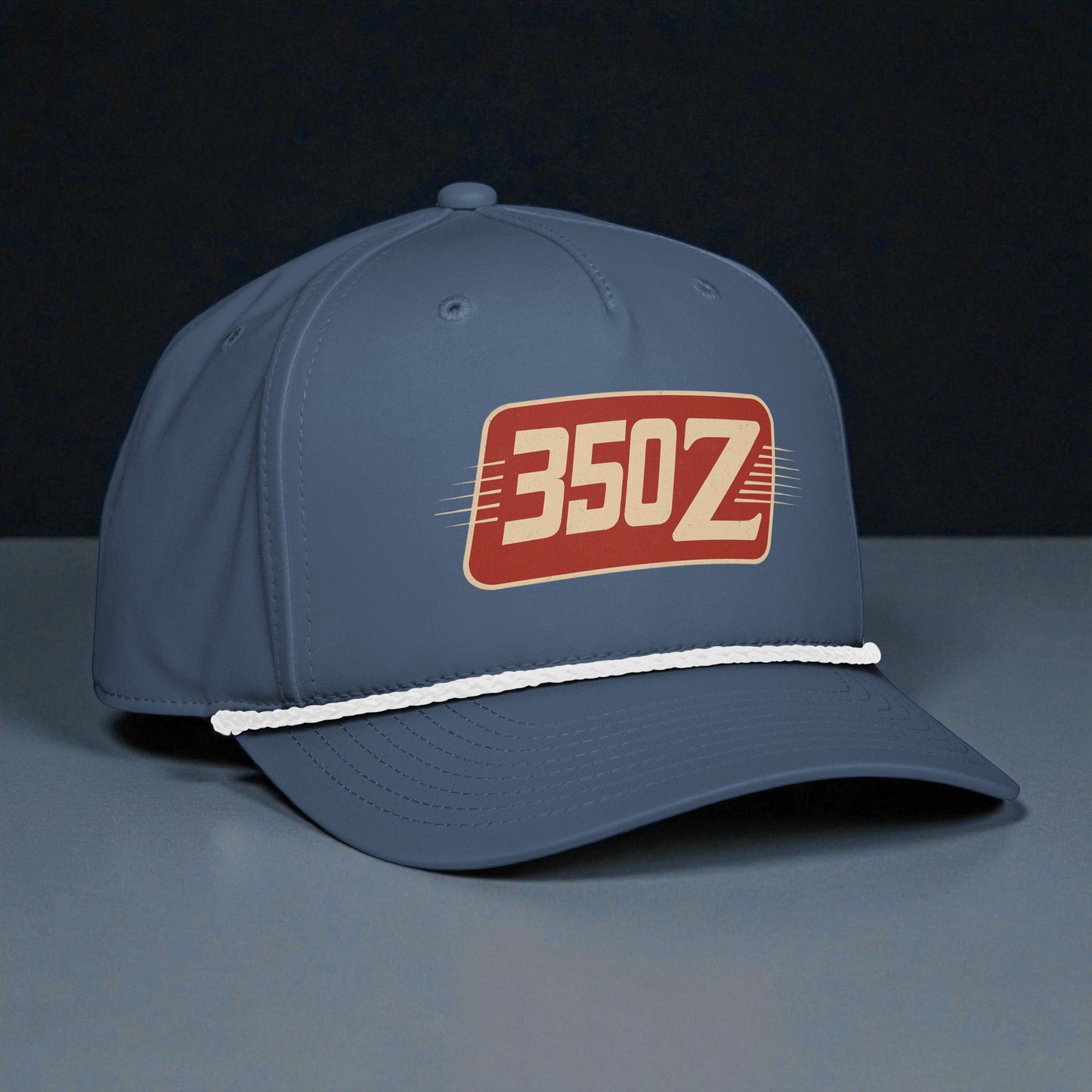 350Z Retro Rope Hat – Blue
