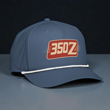 350Z Retro Rope Hat – Blue