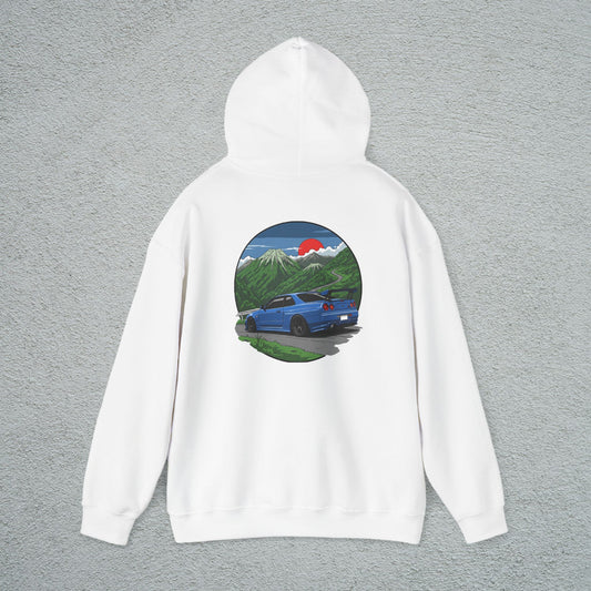 JDM Skyline Inspired Mountain Drive Hoodie