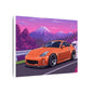 350Z Drift Through Japan Canvas Art (12x9)