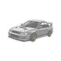 JDM Subie Sticker