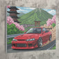 JDM Drift S15 Inspired Art Canvas