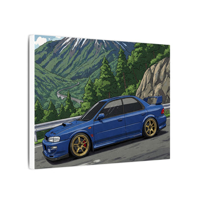 WRX Mountain Drive Canvas Art (12x9)