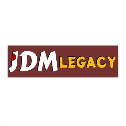 JDM Legacy Classic Bumper Sticker