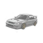 JDM Subie Sticker